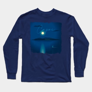 Capri by night Long Sleeve T-Shirt